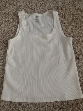American eagle cream tank top